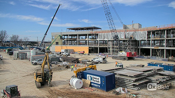 hospital construction site