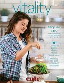 Spring 2024 Vitality magazine cover