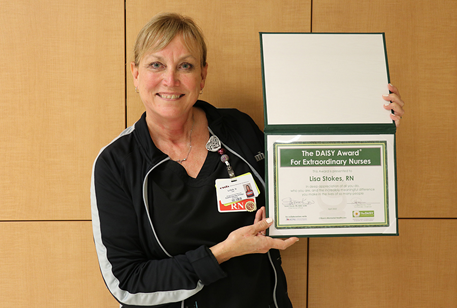 Lisa Stokes, RN  April 2022 Daisy Award Winner